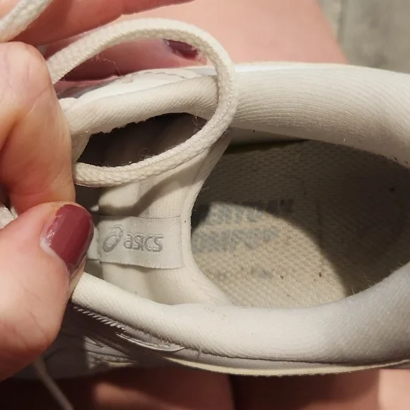 ASICS Women's White Athletic Sneakers Size 6 Gel Contend Sl - Picture 5 of 8